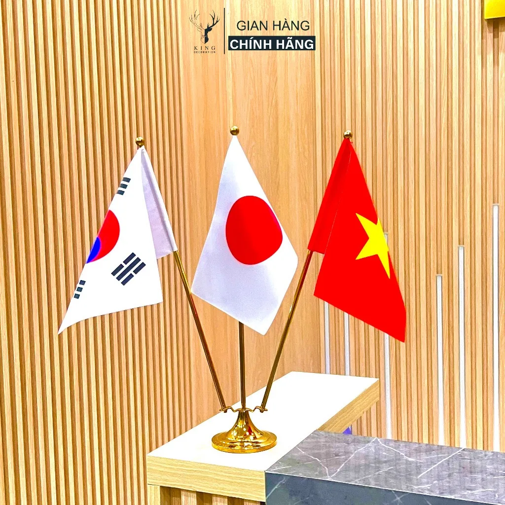 Cờ để bàn làm việc TP HCM