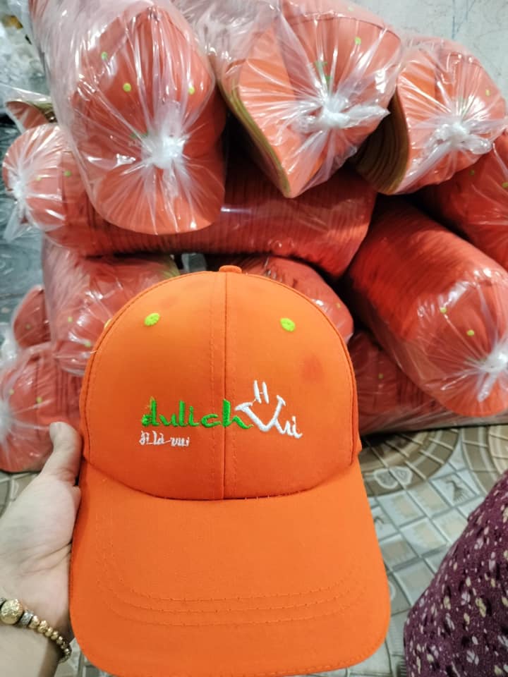 Mũ đi du lịch cho cho nữ - Xưởng in cờ Hoàng Gia