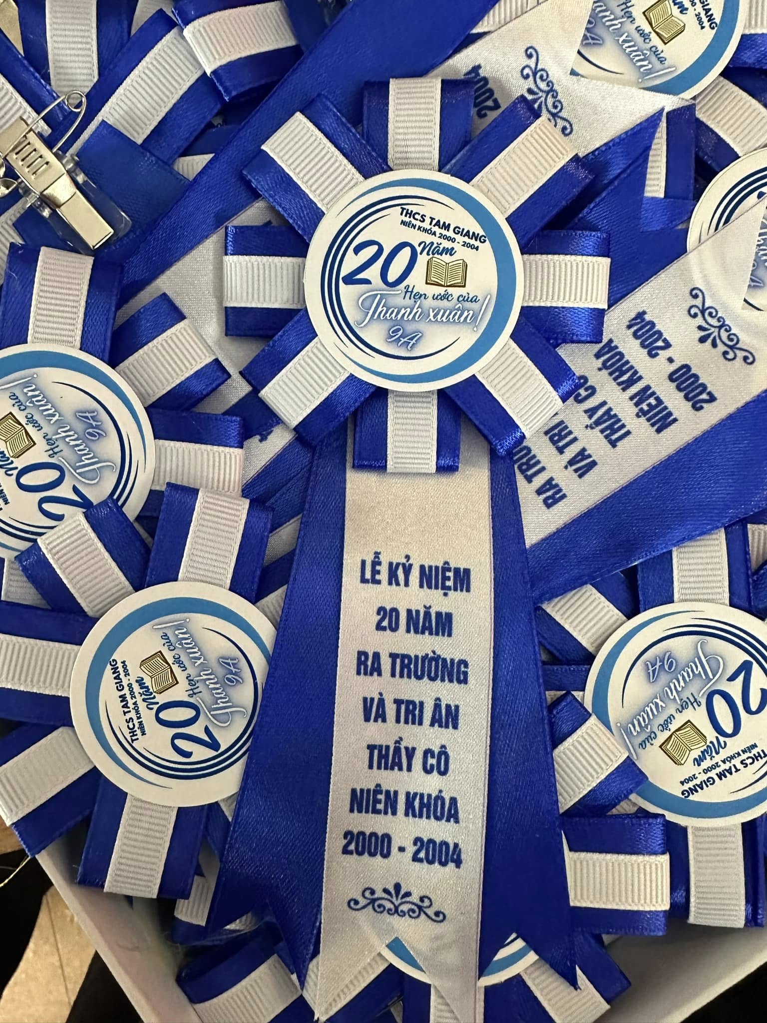 Huy hiệu hoa cài áo