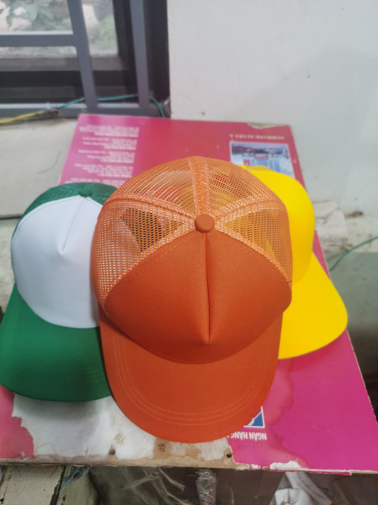 Mũ du lịch có lưới thoáng khí