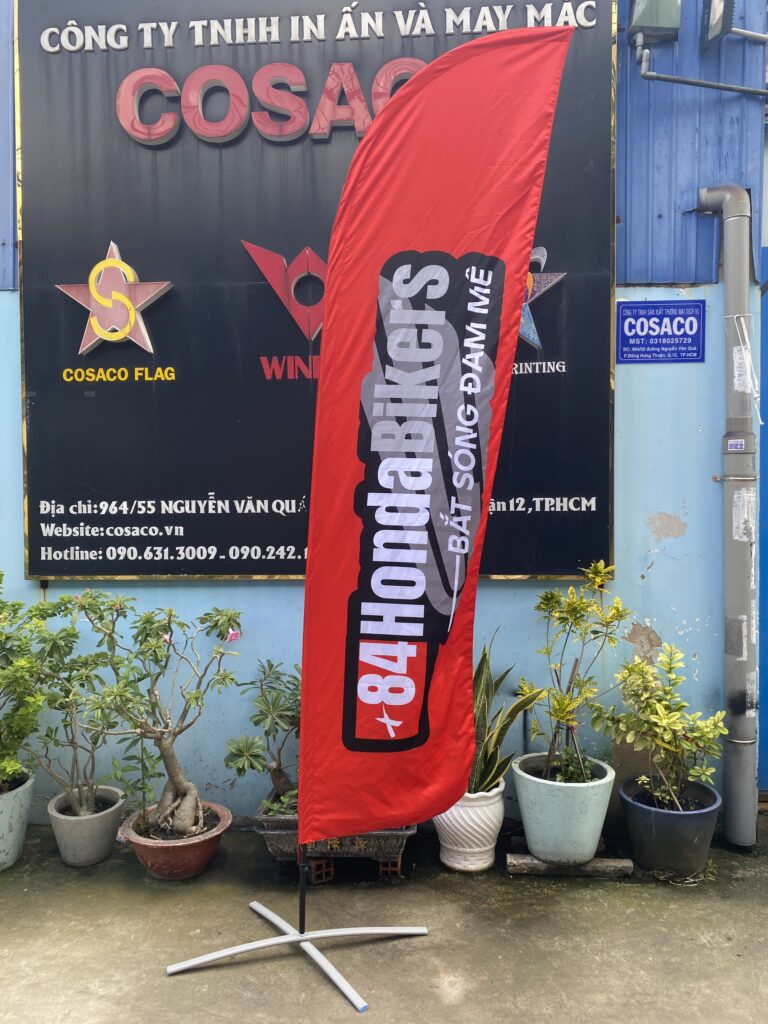 Giá in cờ phướn cánh buồm