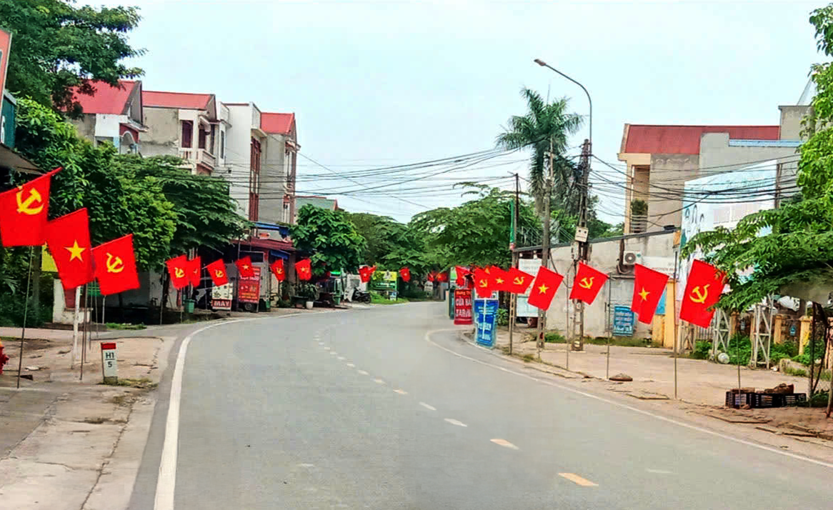 Cờ Tổ Quốc vải satanh Nhật - Xưởng in cờ HOÀNG GIA