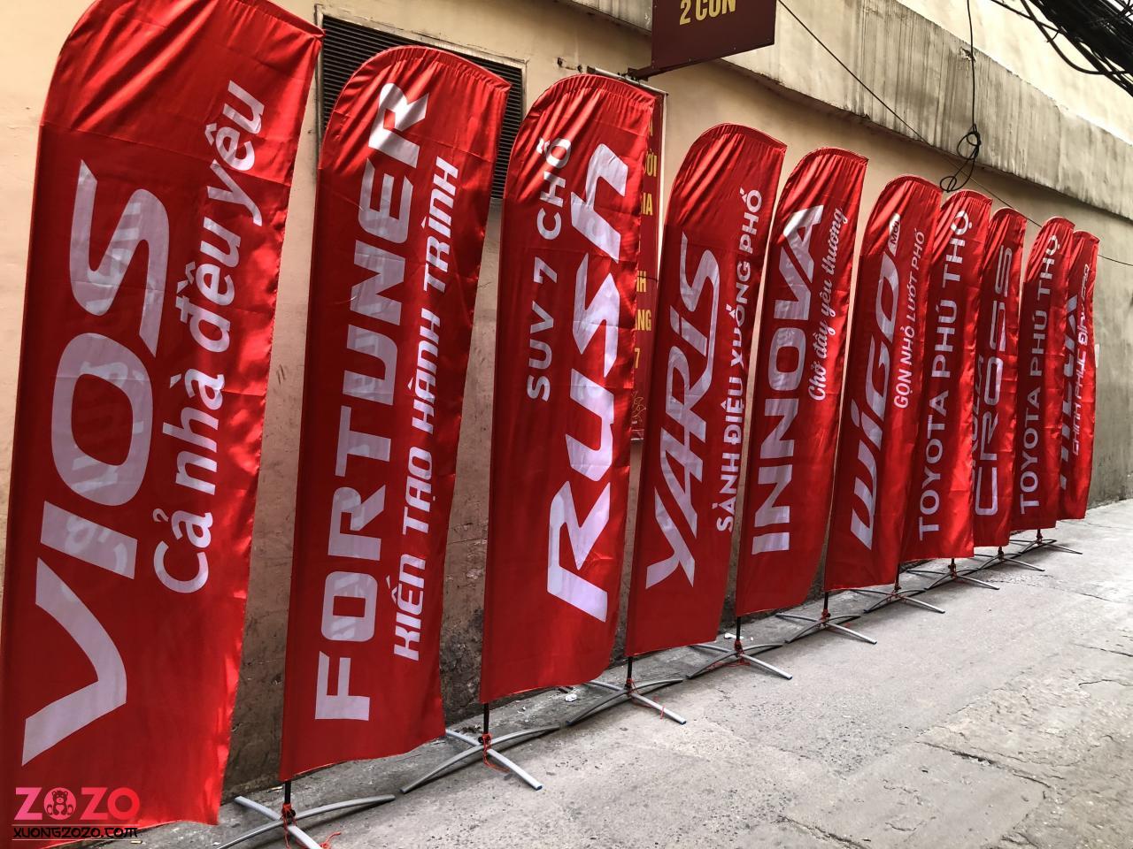 In cờ phướn quảng cáo theo yêu cầu