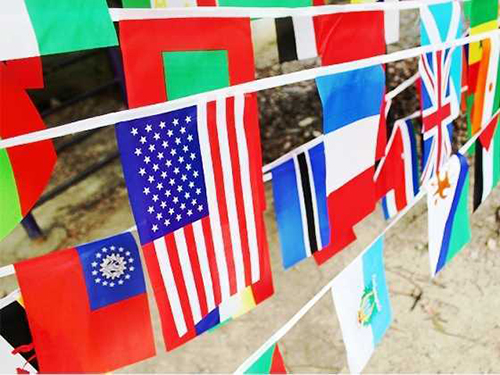 Cờ Dây Các Nước – Xưởng In Cờ HOÀNG GIA