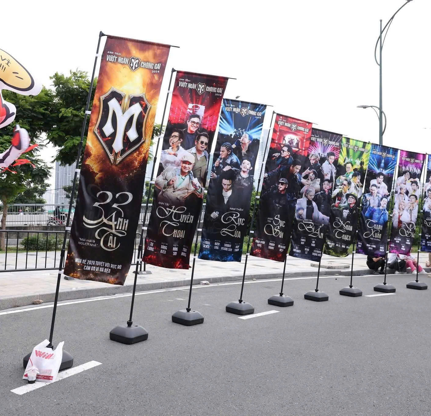 Cờ phướn chữ nhật