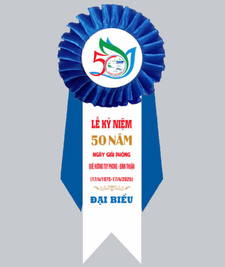 Hoa cài áo đại biểu giá rẻ