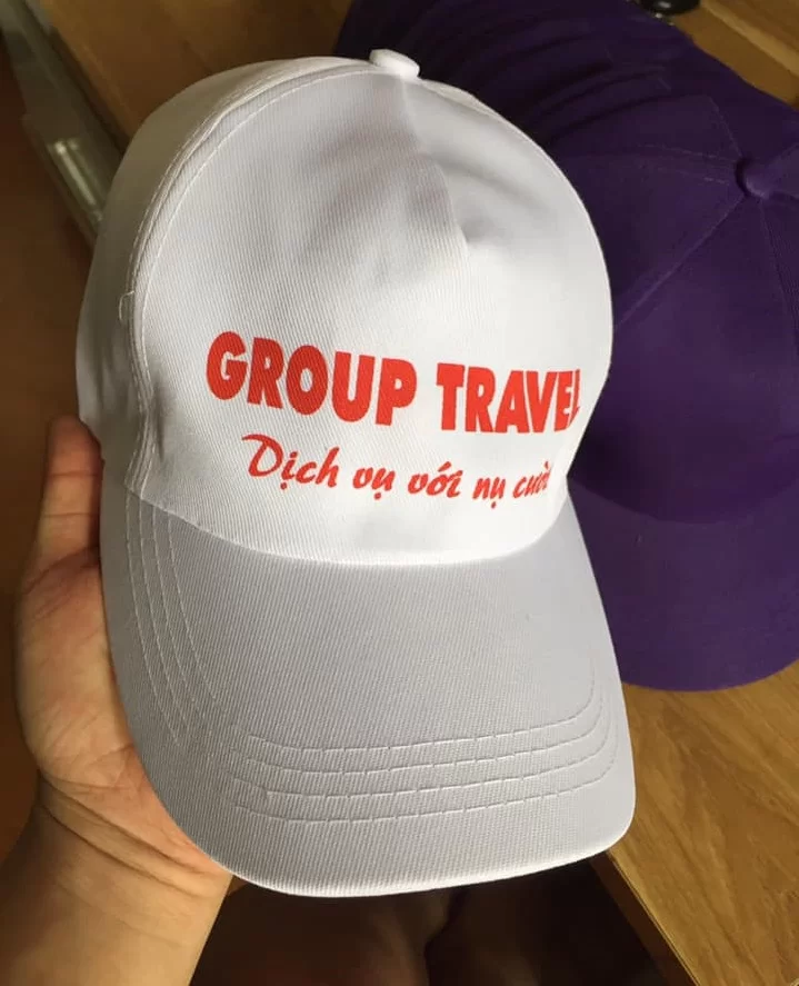 Mũ du lịch cho công ty lữ hành