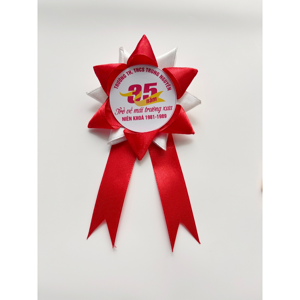 Hoa cài áo đại biểu đẹp