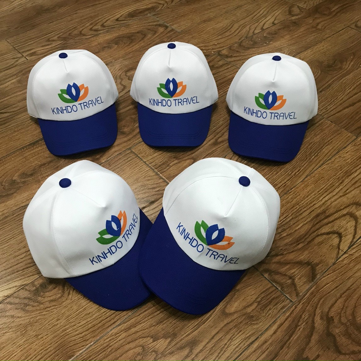 Mũ du lịch theo yêu cầu 