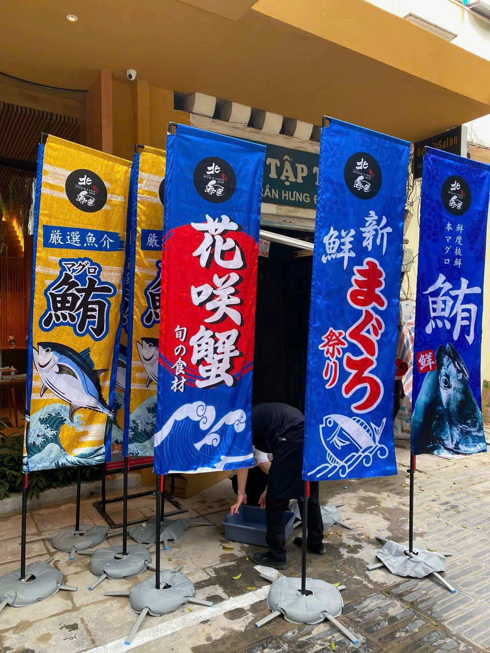 Những mẫu cờ phướn quảng cáo