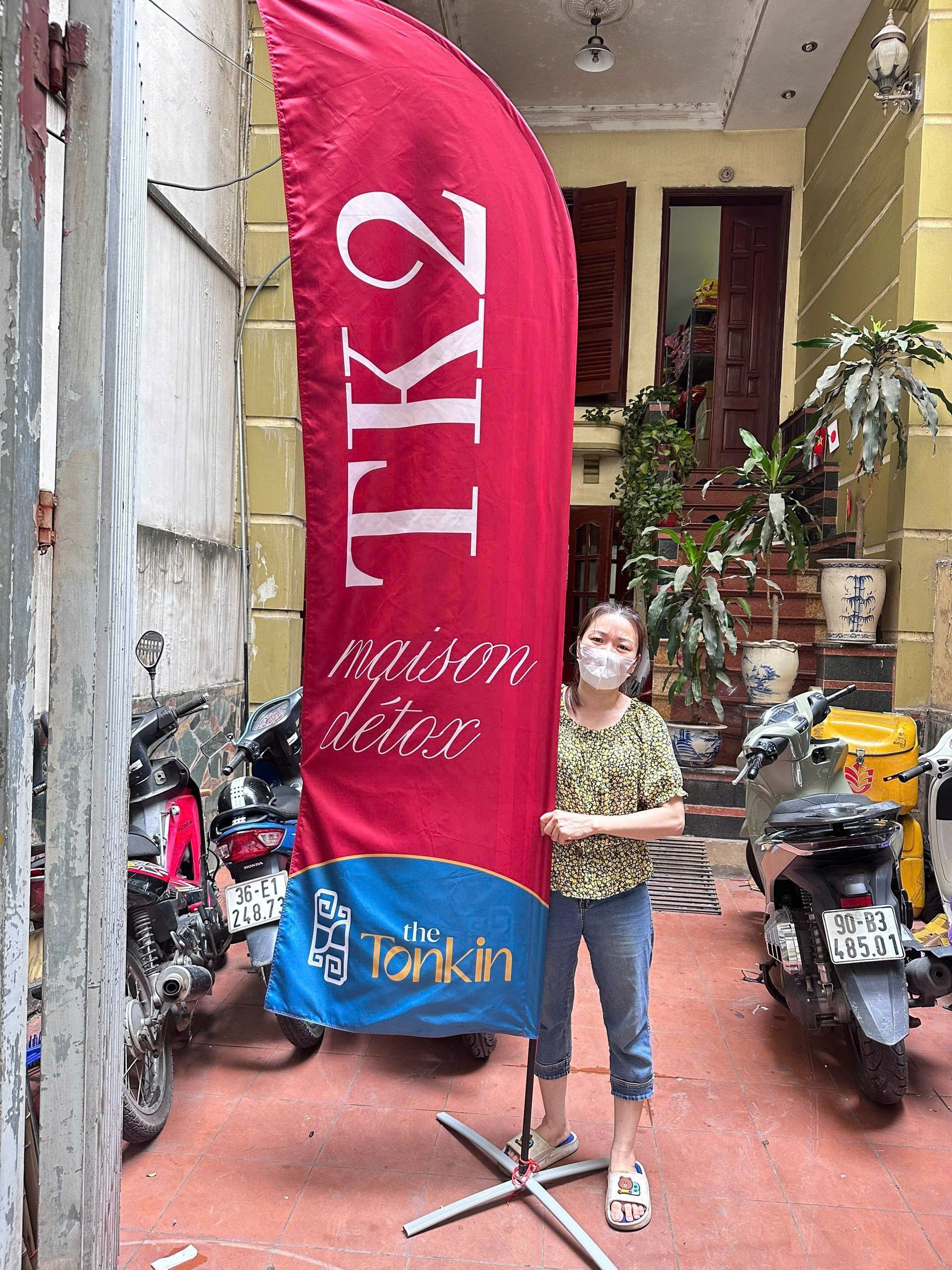 In cờ phướn Hồ Chí Minh