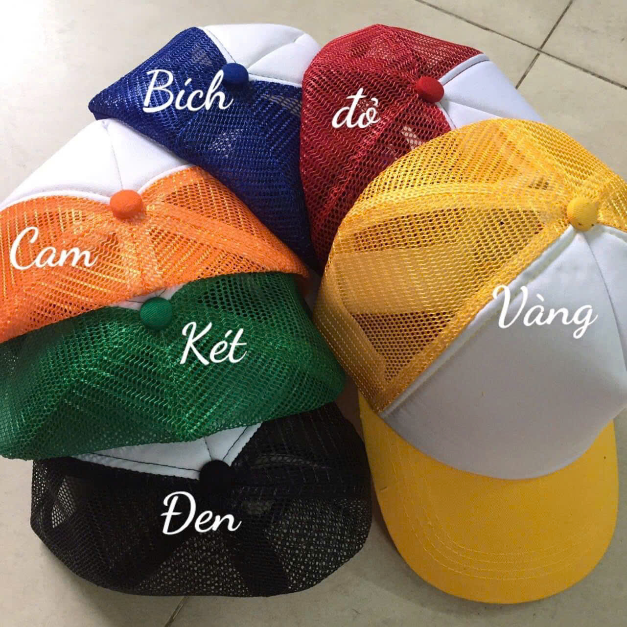 Mũ du lịch có lưới thoáng khí