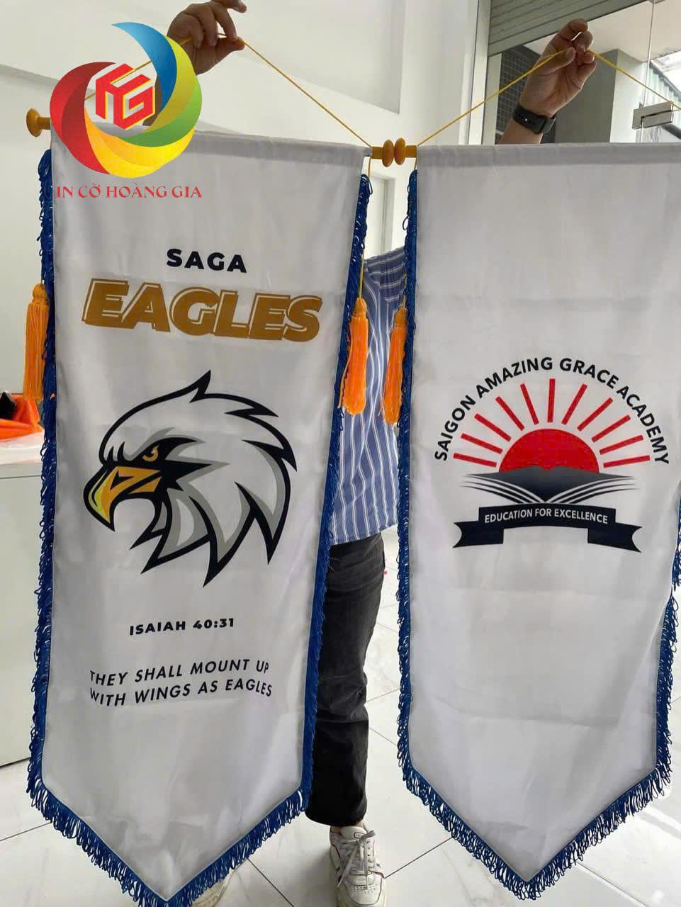 Giá cờ phướn quảng cáo