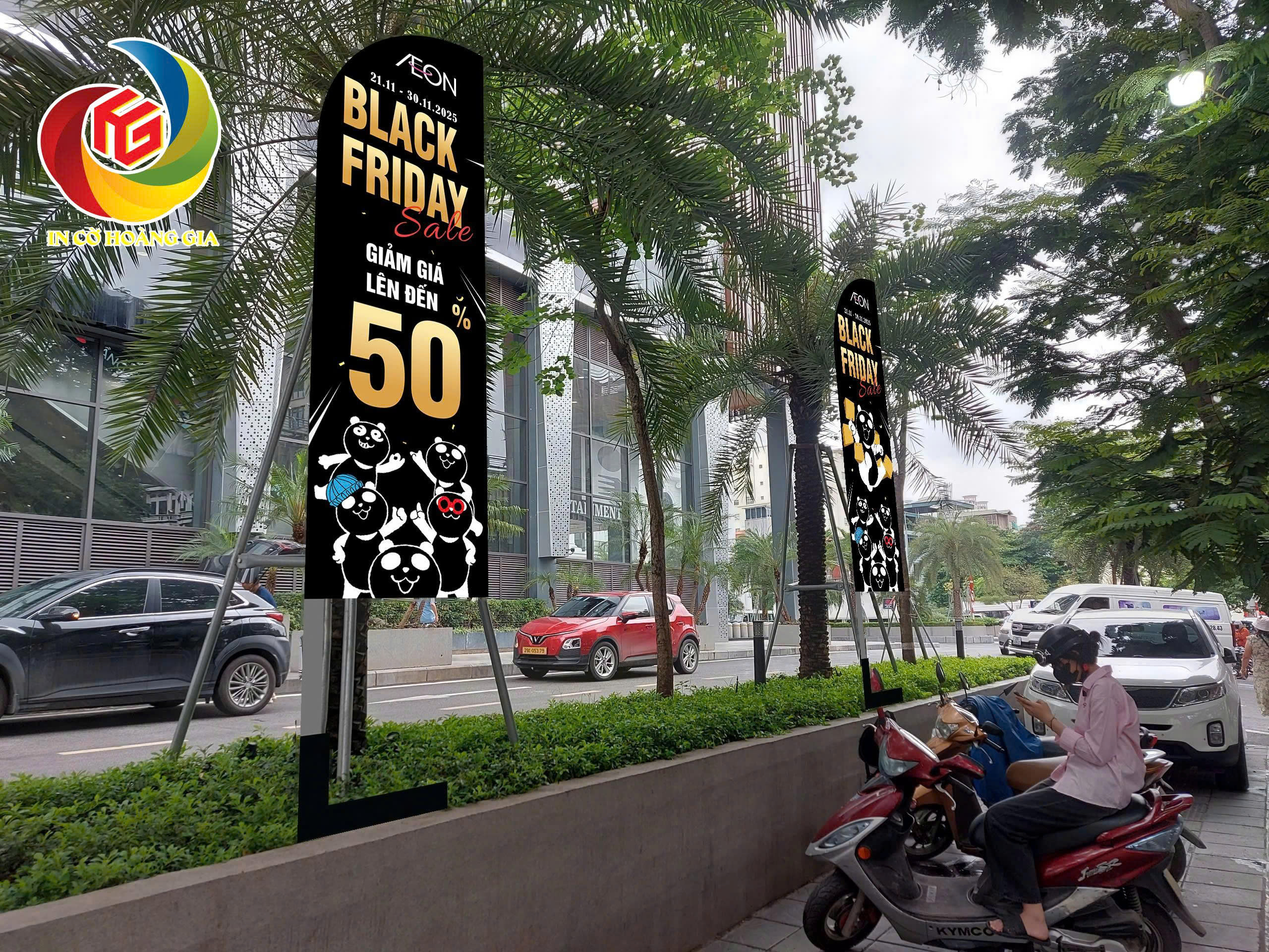 In cờ phướn quảng cáo theo yêu cầu