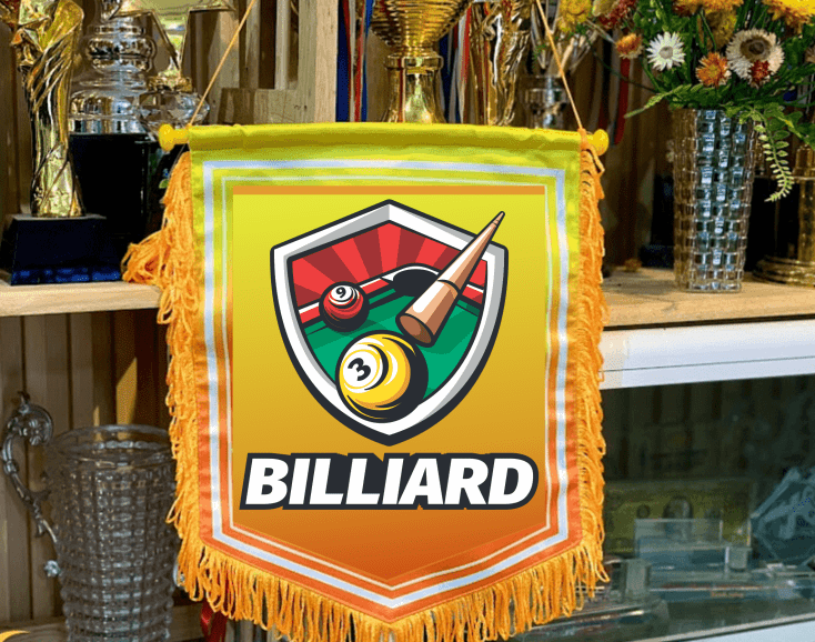 Cờ lưu niệm billiard