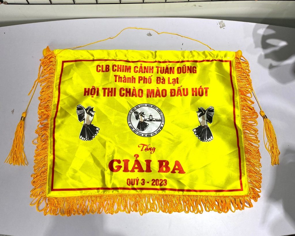 Làm cờ lưu niệm