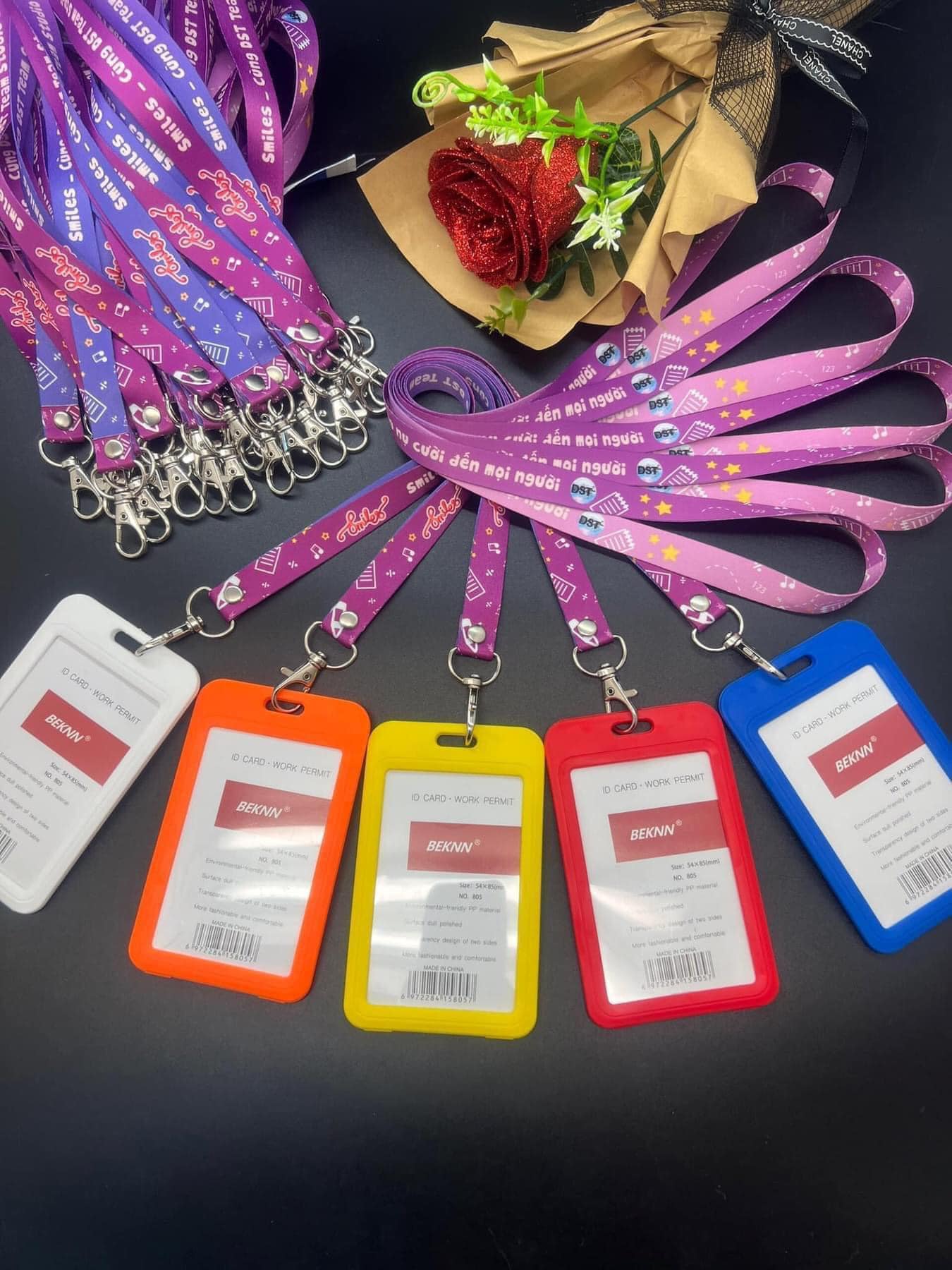 Dây đeo thẻ có thê rin nhiệt