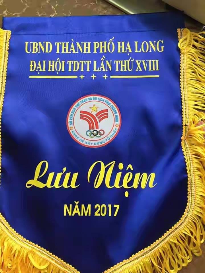 Cờ lưu niệm in theo yêu cầu