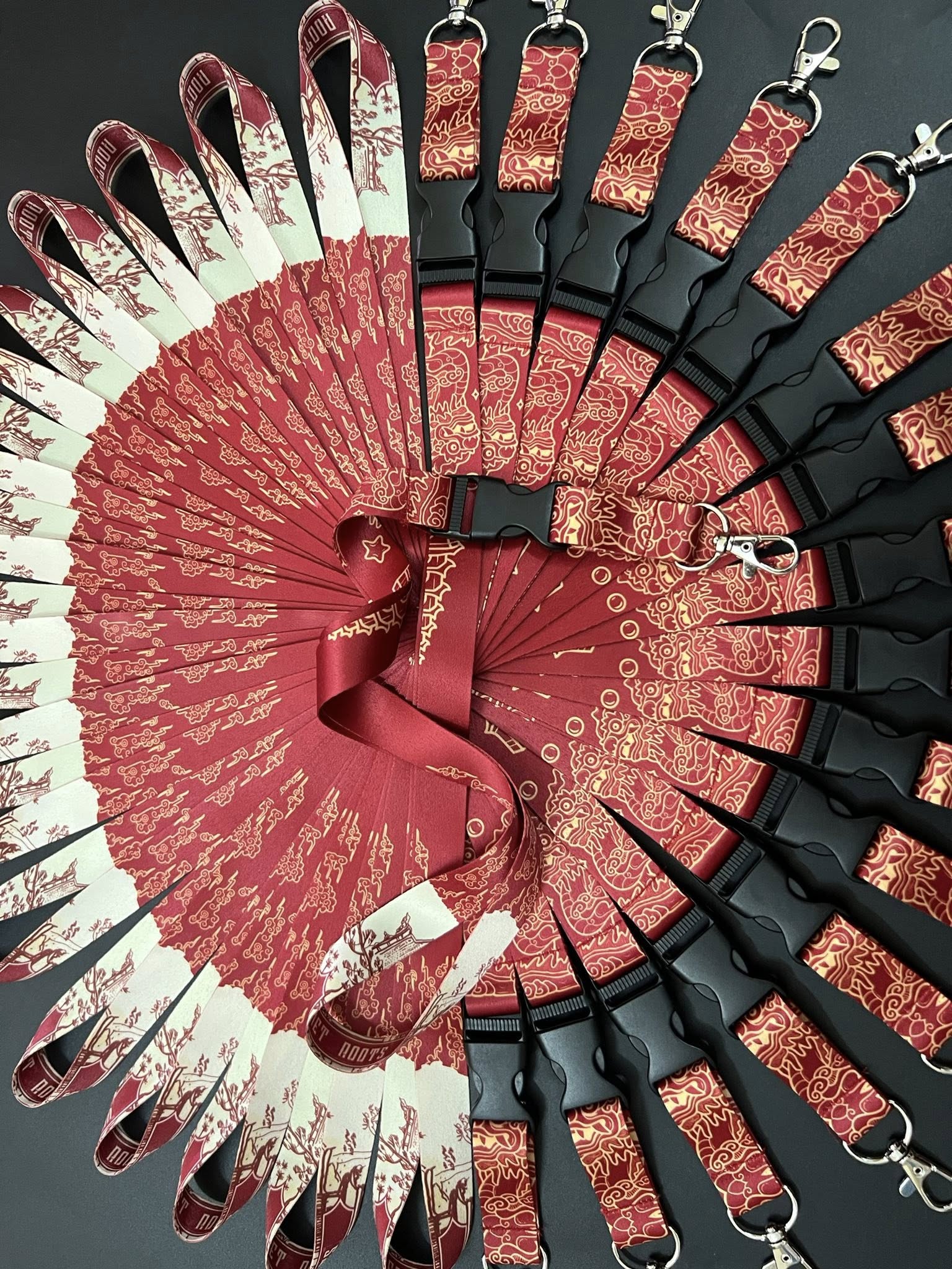 Dây đeo thẻ in chuyển nhiệt