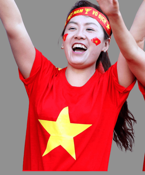 Băng rôn đeo đầu tôi yêu Việt Nam