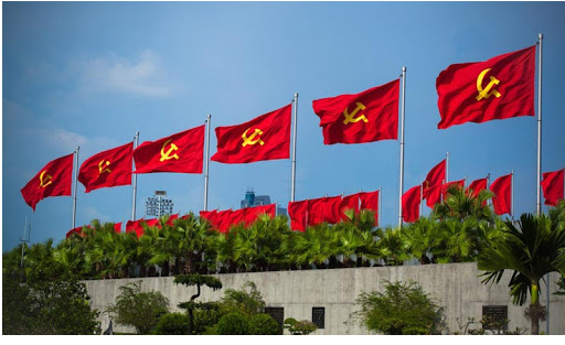 Cờ Đảng Treo Ngày Thành Lập Đảng - Xưởng In Cờ HOÀNG GIA