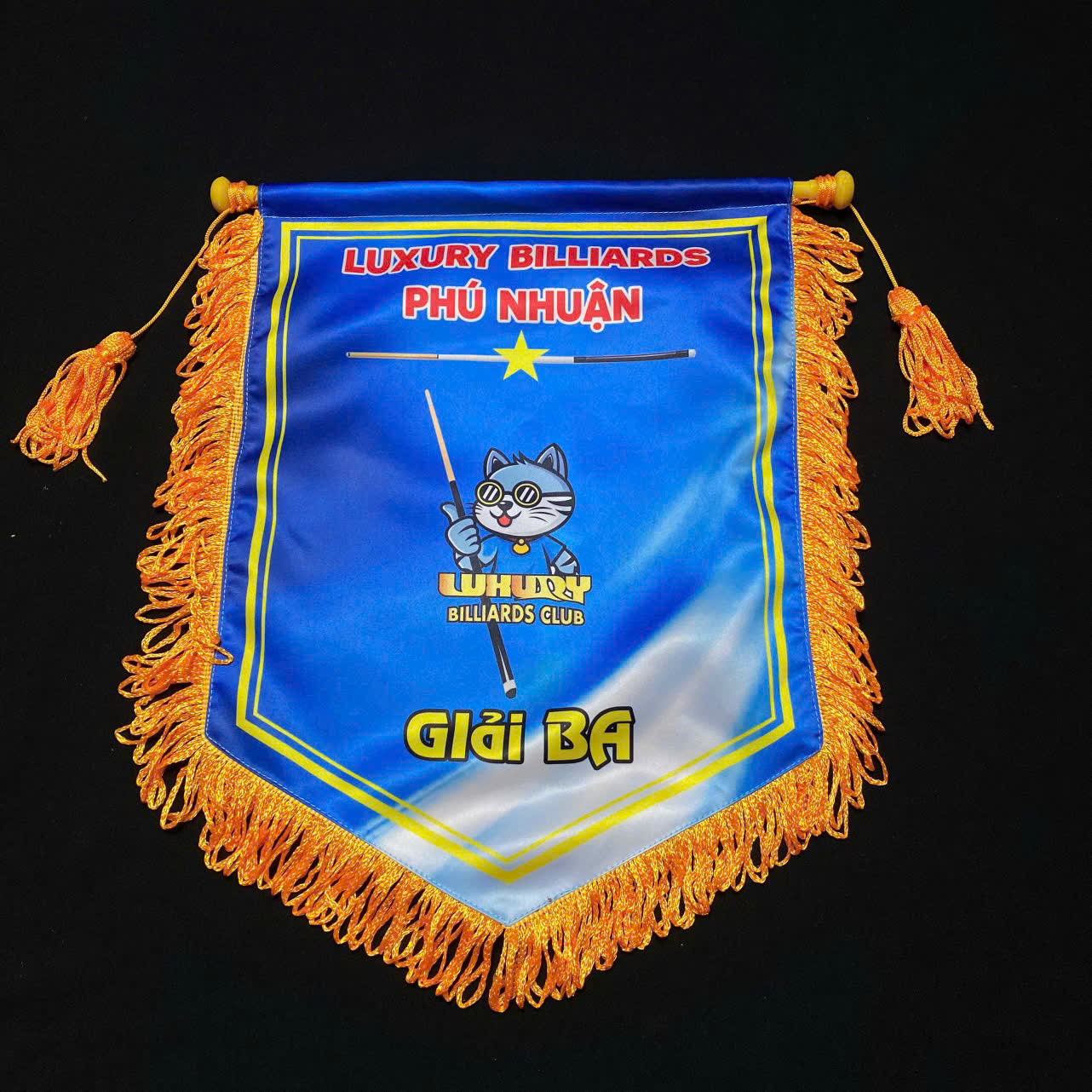 Cờ lưu niệm giải bida