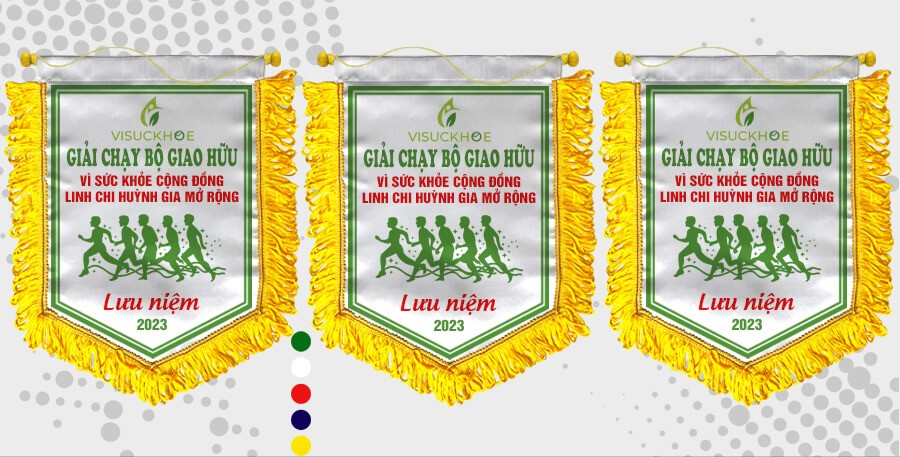 Cờ lưu niệm chạy bộ