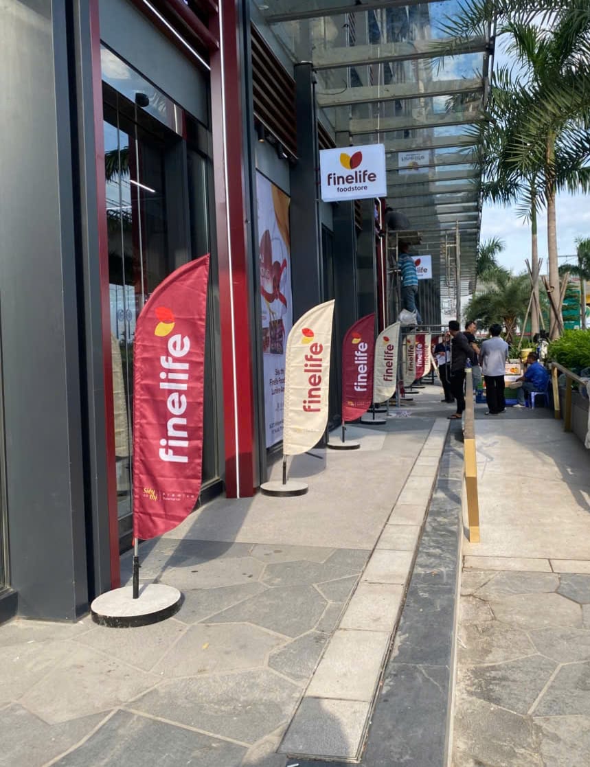 In cờ quảng cáo