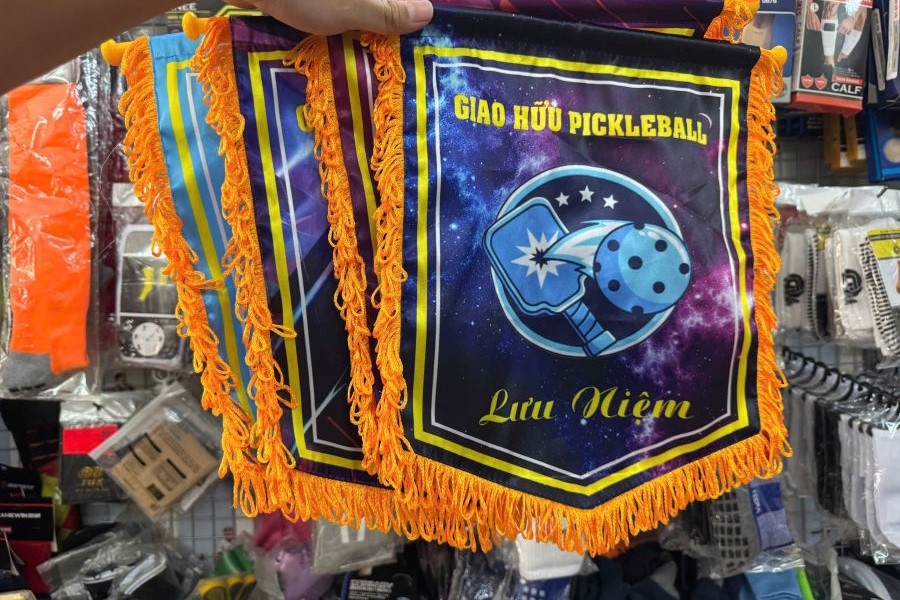 Cờ lưu niệm in theo yêu cầu