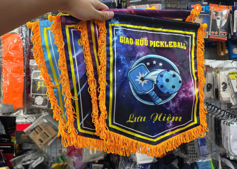Cờ lưu niệm giải pickleball