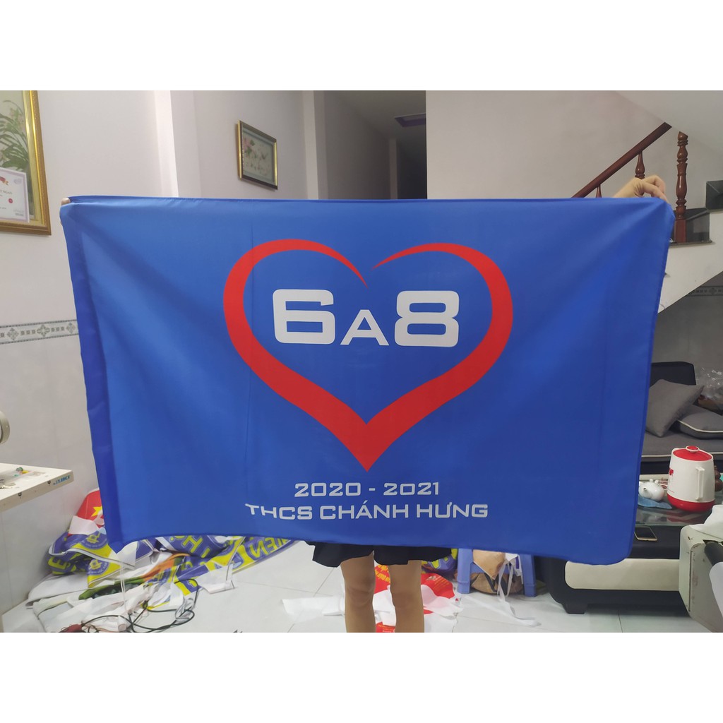 In cờ vải theo yêu cầu