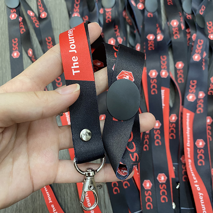 Dây đeo thẻ in chuyển nhiệt