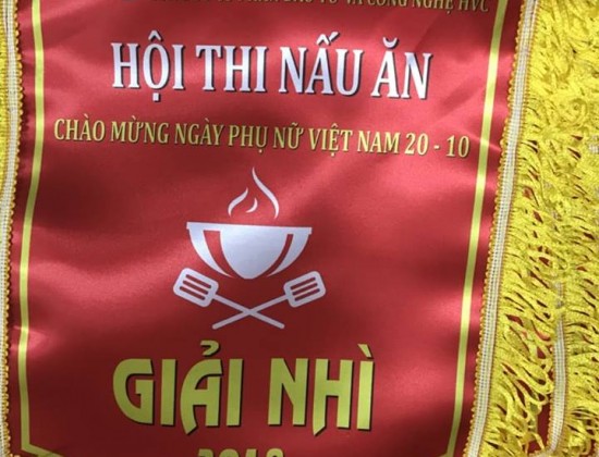 Cờ lưu niệm hội thi nấu ăn