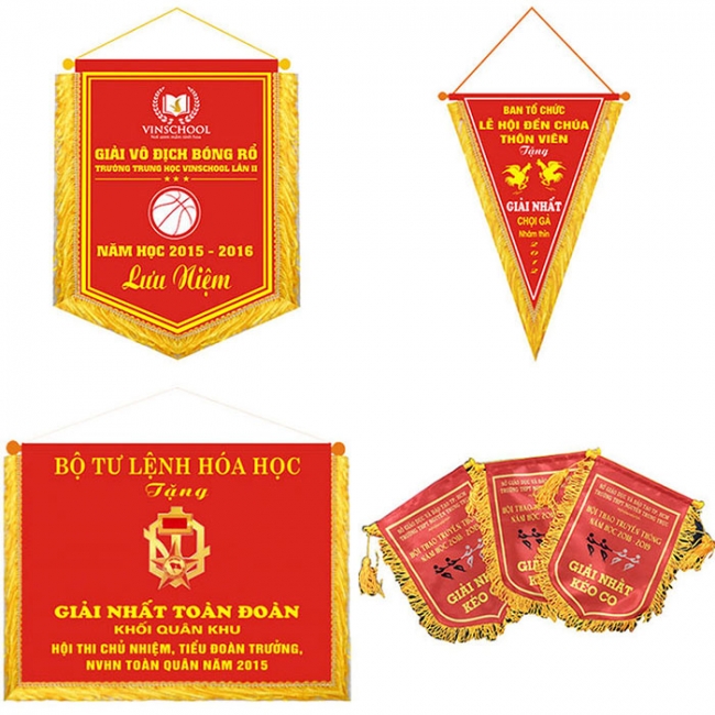 Cờ lưu niệm cuộc thi