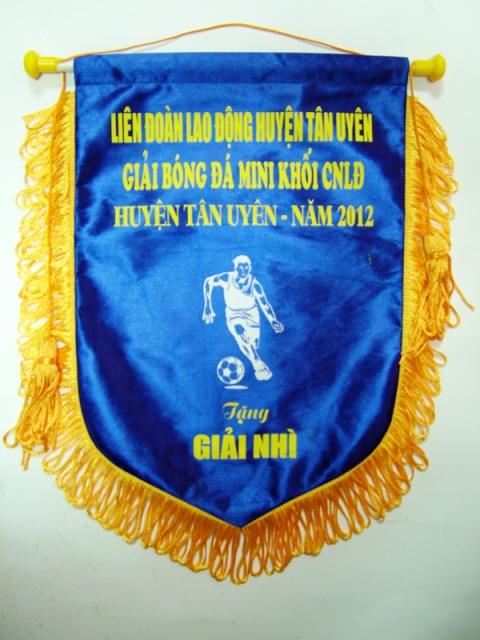 Cờ lưu niệm giải bóng đá