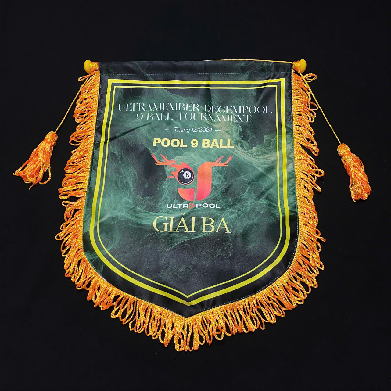 Cờ lưu niệm giải bida