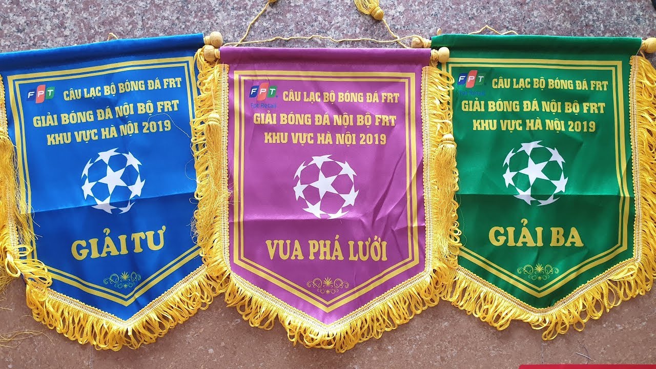 Cờ lưu niệm clb bóng đá