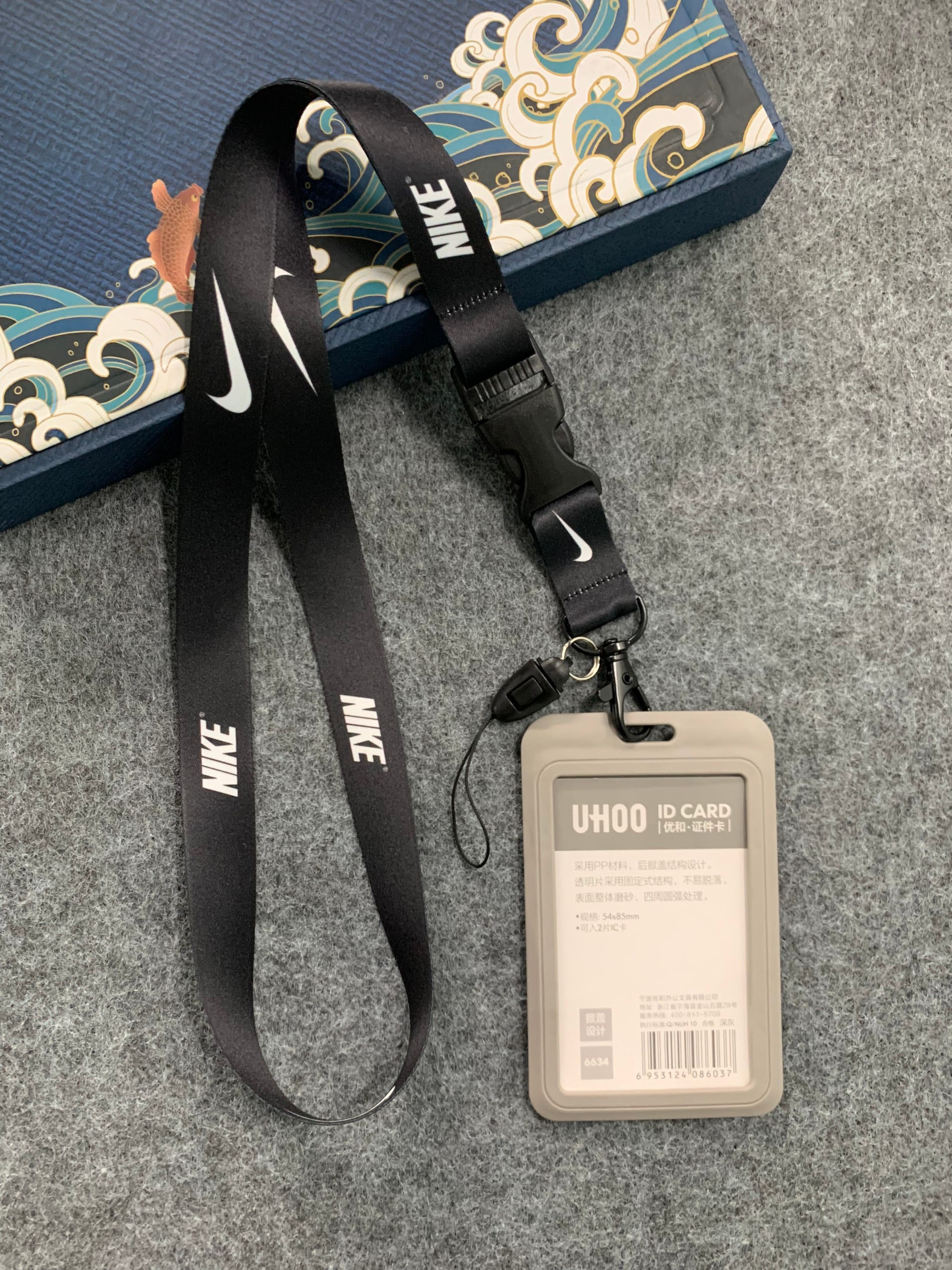 Dây đeo thẻ có móc nhựa