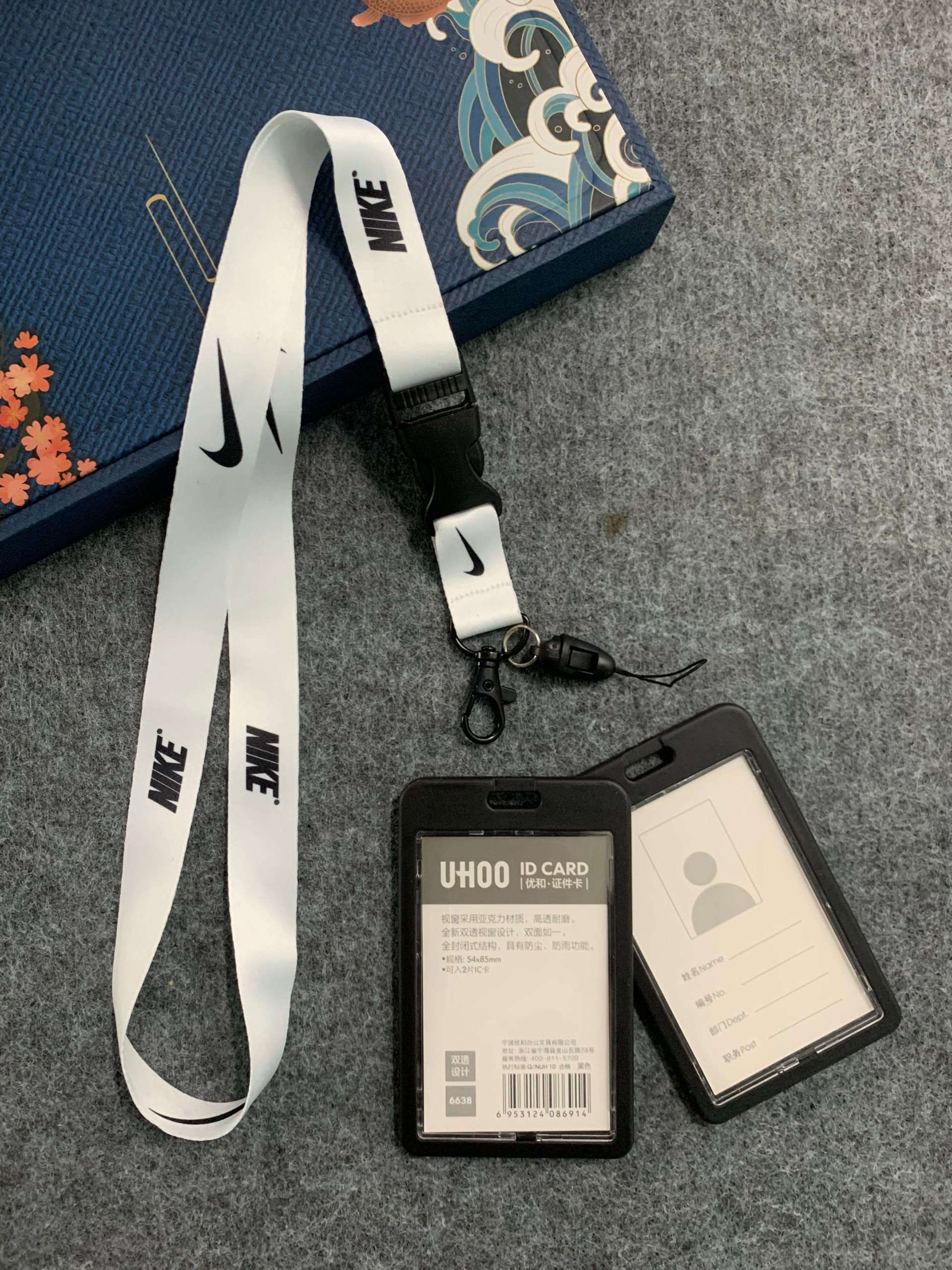 Dây đeo thẻ có móc nhựa