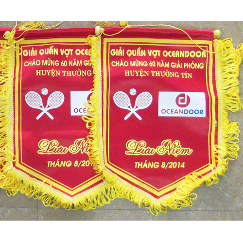 Cờ lưu niệm giao lưu bóng bàn