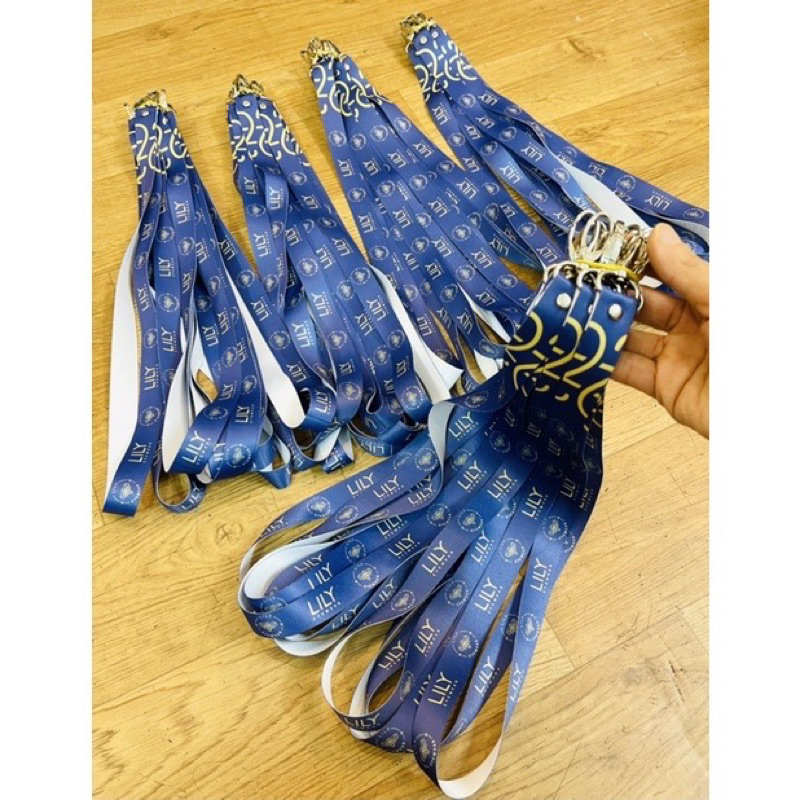 Dây đeo thẻ in chuyển nhiệt