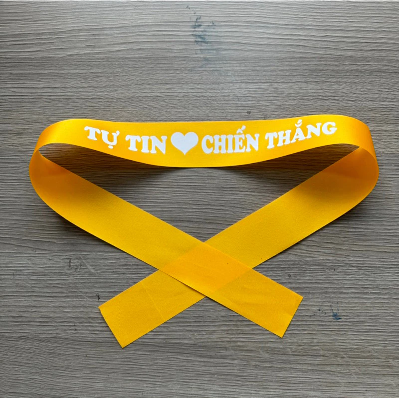 Kích thước băng rôn đeo đầu