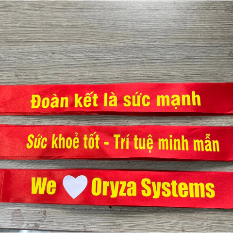 Băng rôn đeo đầu đẹp