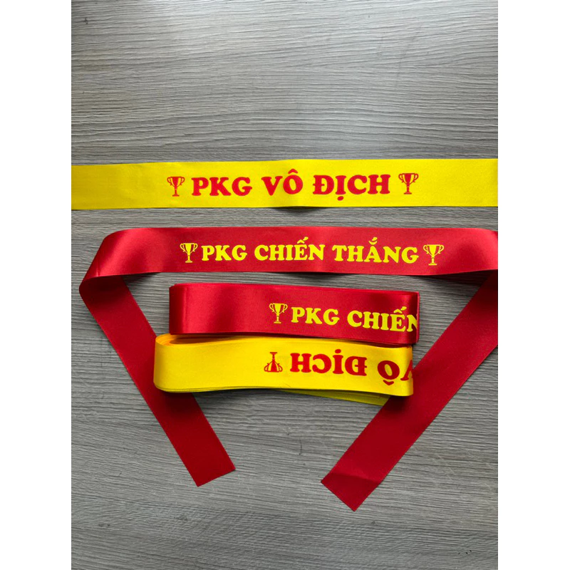 Băng rôn đeo đầu quảng cáo