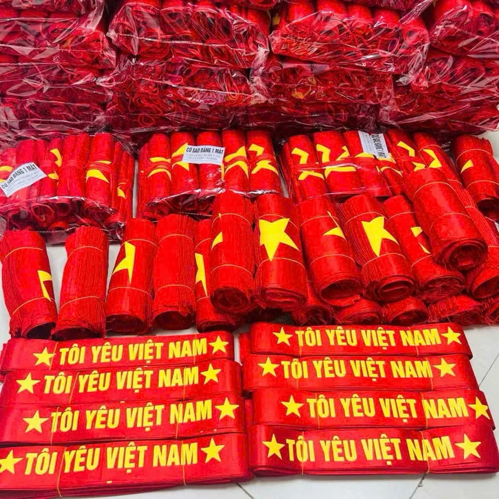 Băng rôn đeo đầu bằng satin