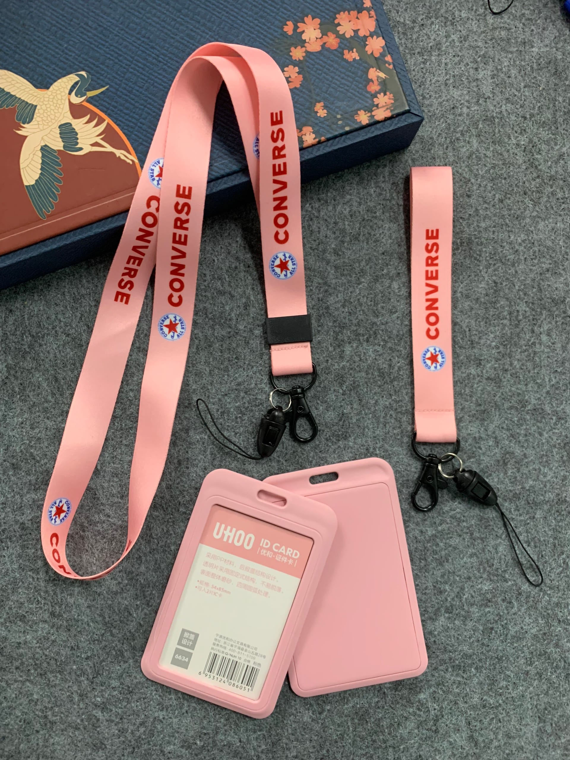 Dây đeo thẻ có móc nhựa