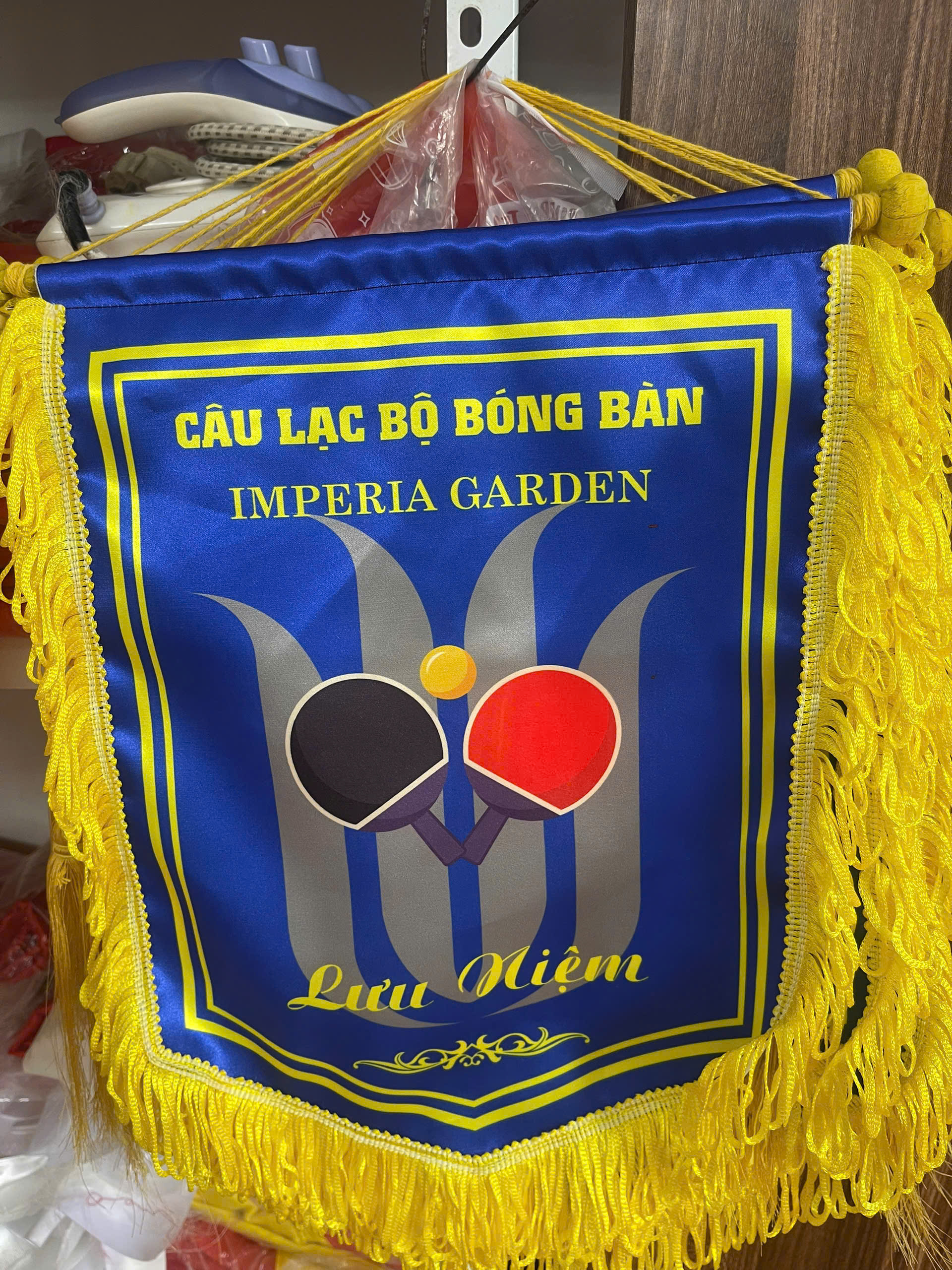 Cờ lưu niệm bóng bàn