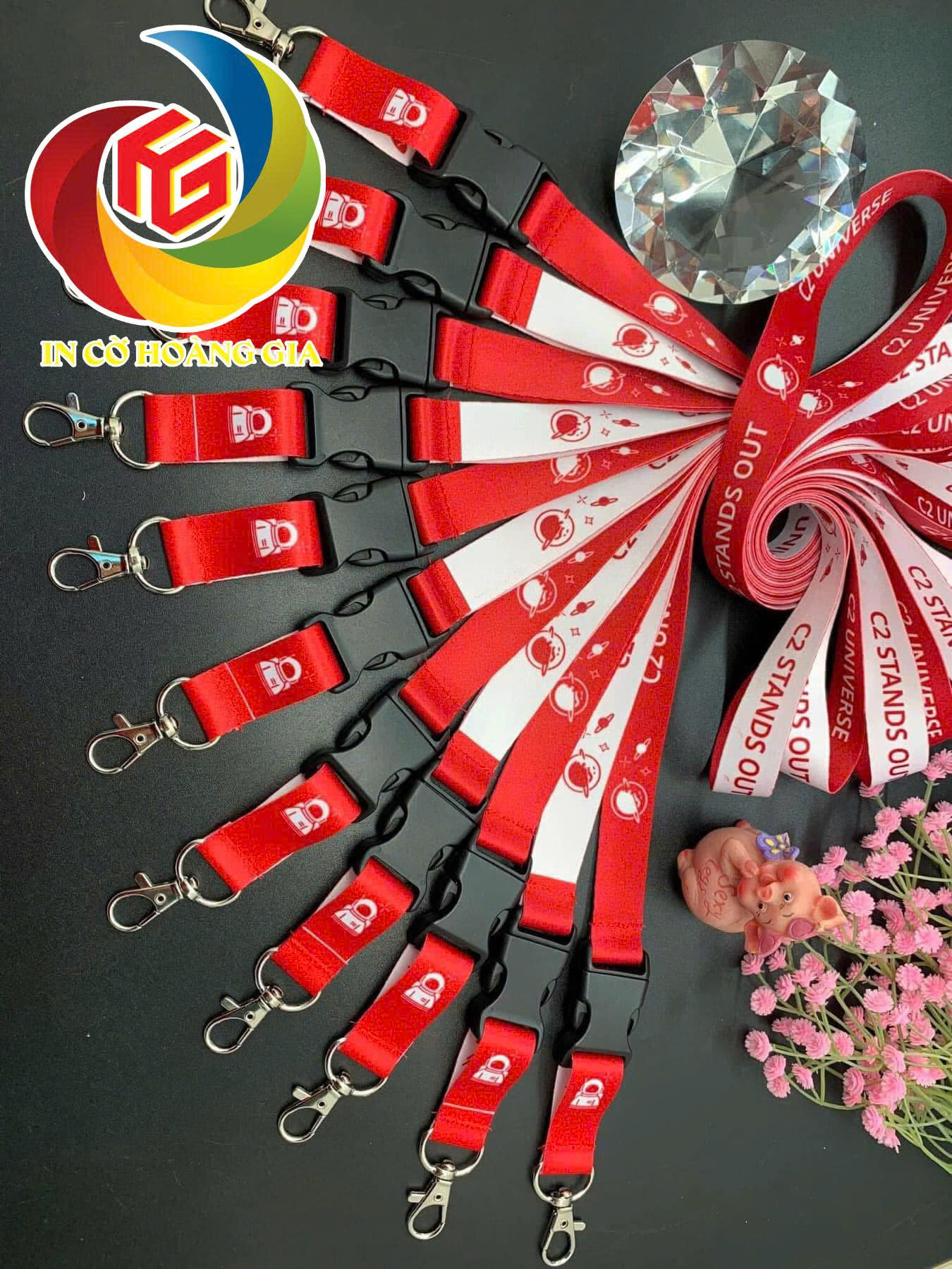 Dây đeo thẻ sinh viên