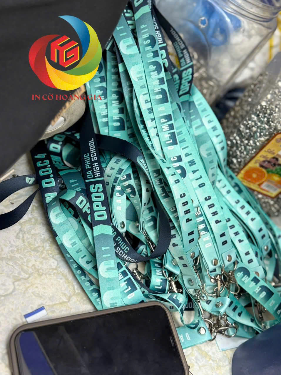 Dây đeo thẻ có thê rin nhiệt