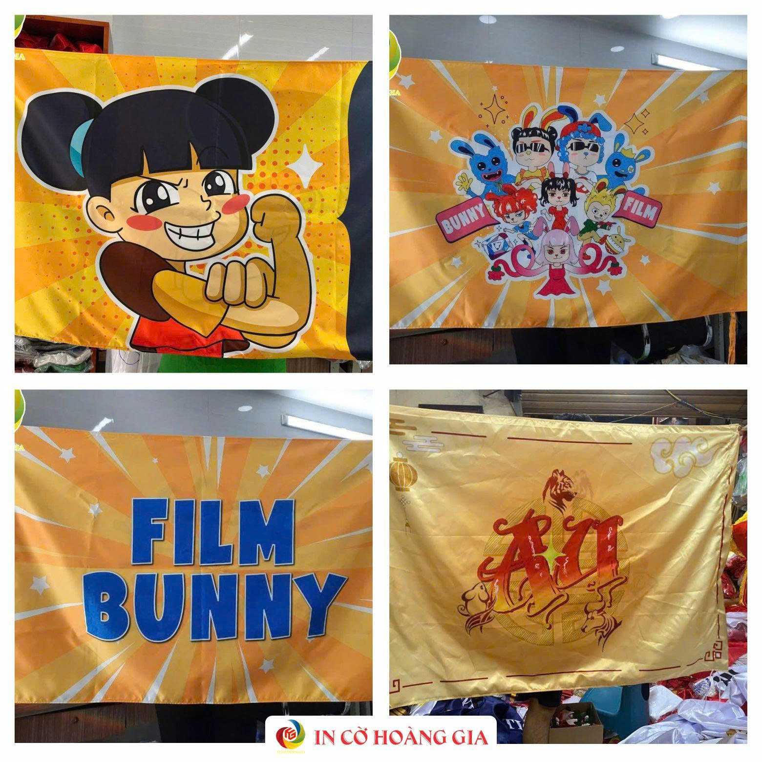 In cờ theo yêu cầu Hồ Chí Minh